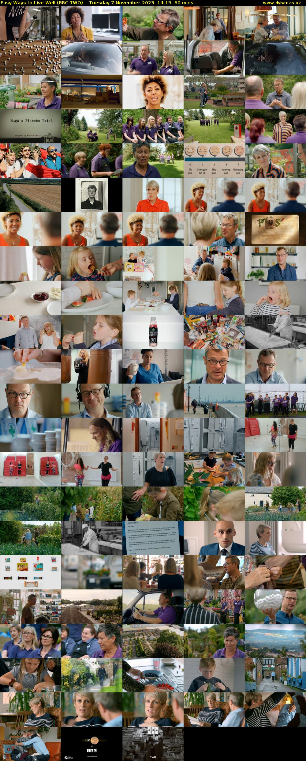 Easy Ways to Live Well (BBC TWO) Tuesday 7 November 2023 14:15 - 15:15