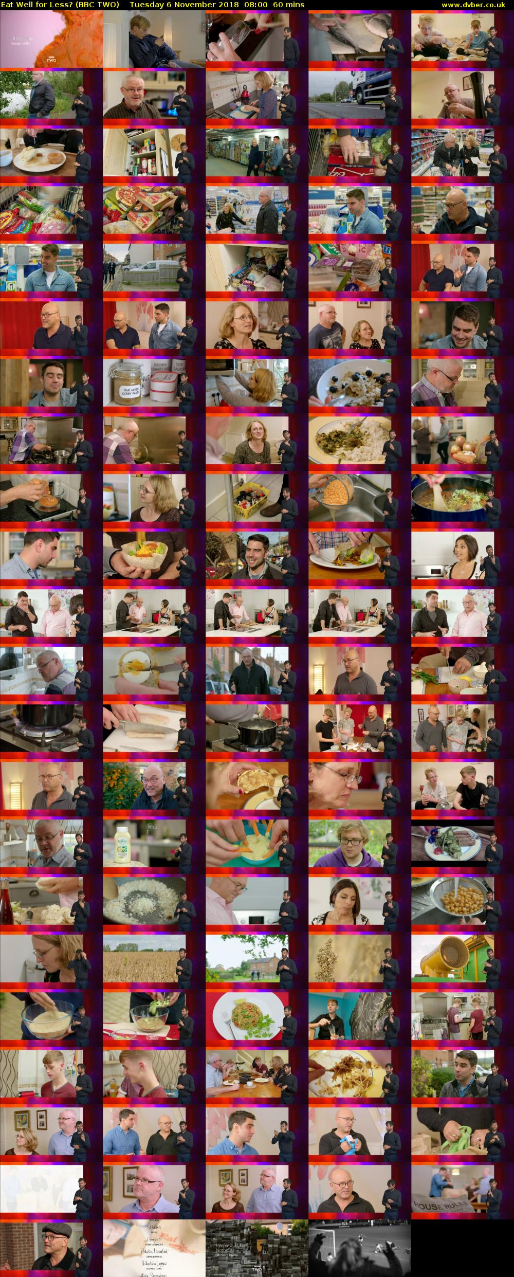 Eat Well for Less? (BBC TWO) Tuesday 6 November 2018 08:00 - 09:00