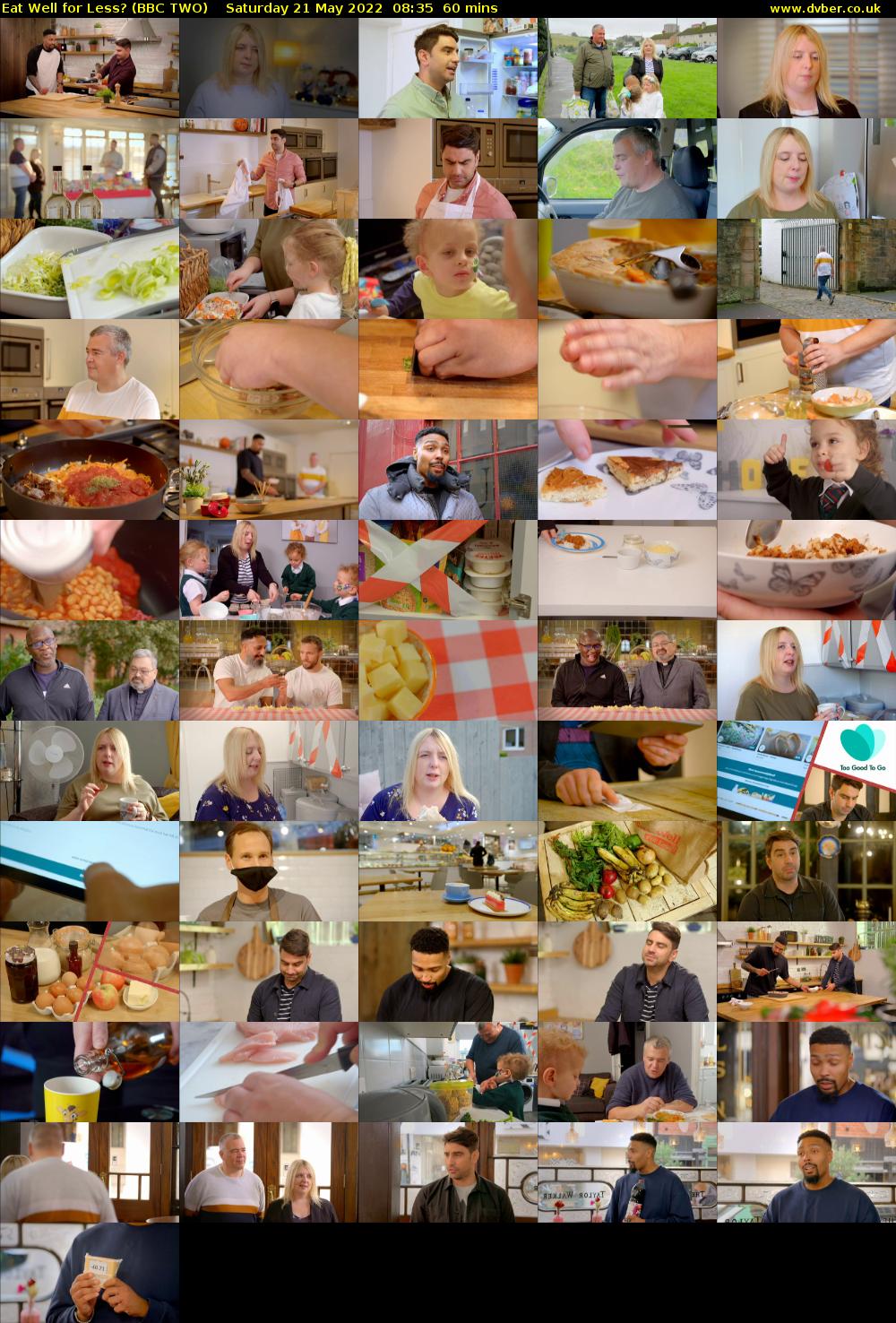 Eat Well for Less? (BBC TWO) Saturday 21 May 2022 08:35 - 09:35