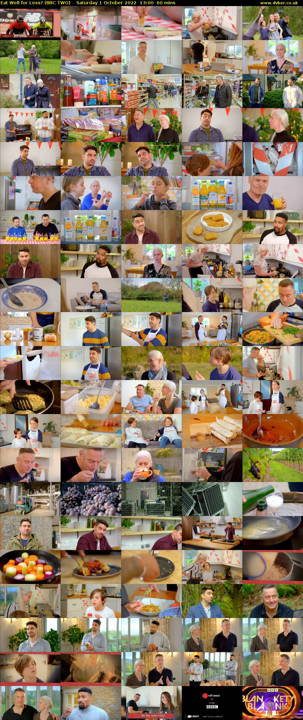 Eat Well for Less? (BBC TWO) Saturday 1 October 2022 13:00 - 14:00