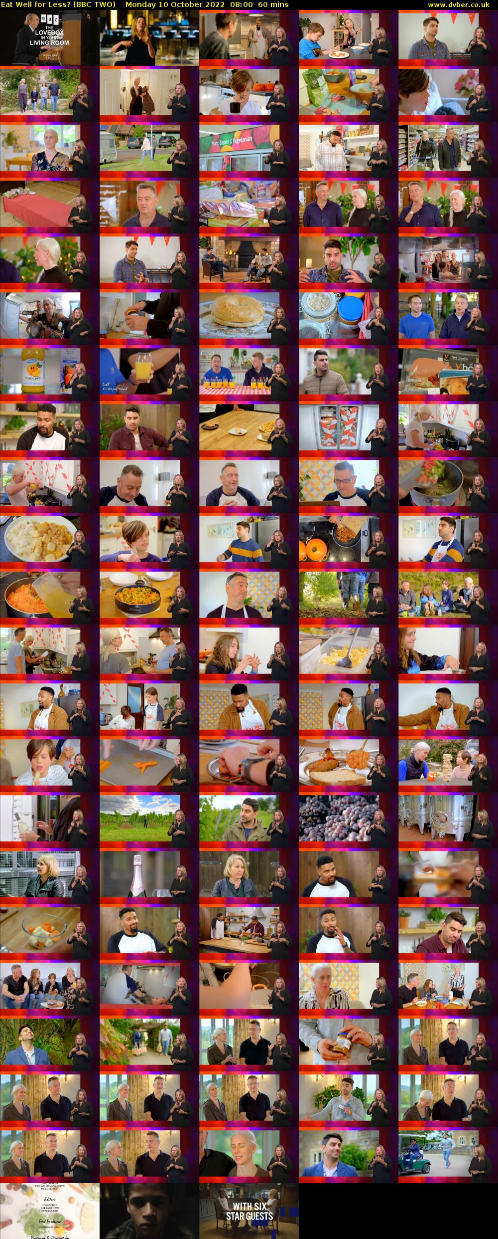 Eat Well for Less? (BBC TWO) Monday 10 October 2022 08:00 - 09:00