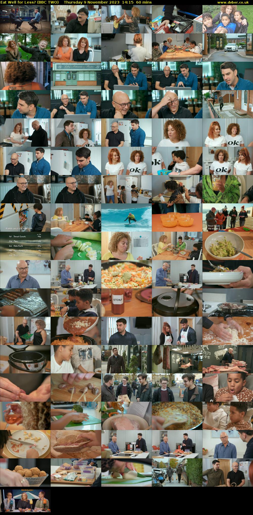 Eat Well for Less? (BBC TWO) Thursday 9 November 2023 14:15 - 15:15