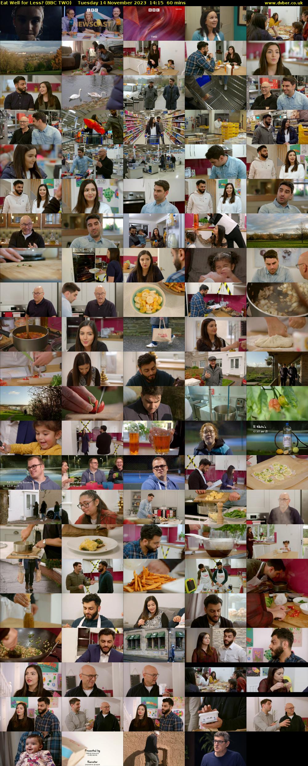 Eat Well for Less? (BBC TWO) Tuesday 14 November 2023 14:15 - 15:15