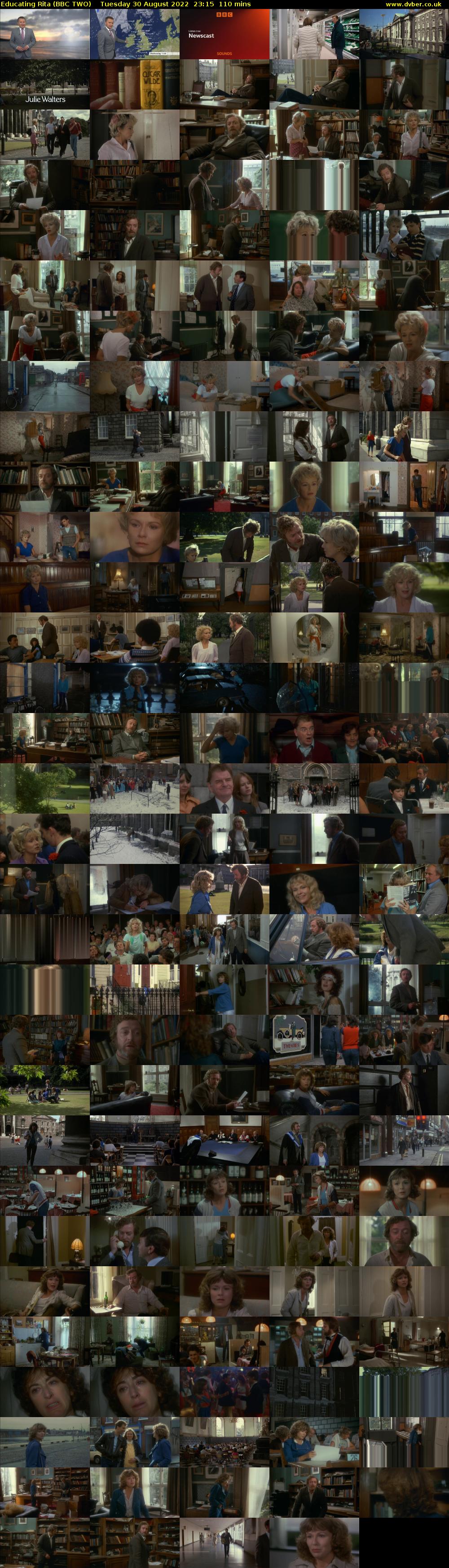 Educating Rita (BBC TWO) Tuesday 30 August 2022 23:15 - 01:05