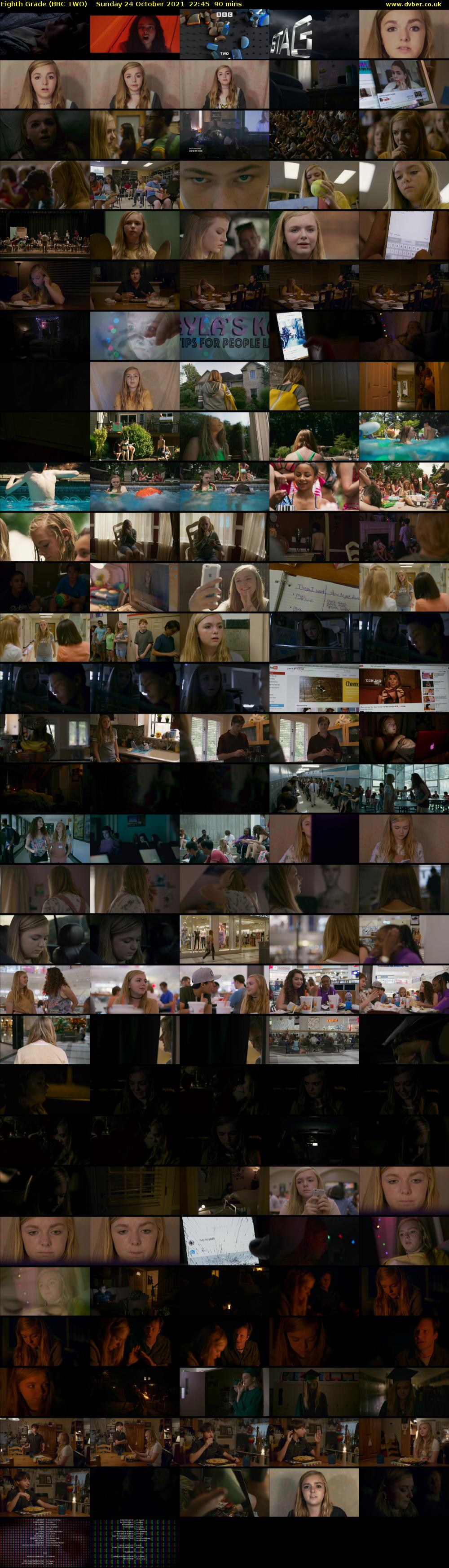 Eighth Grade (BBC TWO) Sunday 24 October 2021 22:45 - 00:15