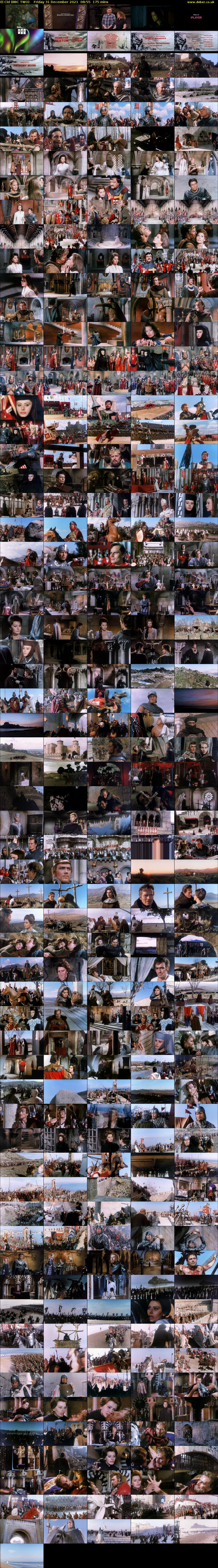 El Cid (BBC TWO) Friday 31 December 2021 08:55 - 11:50