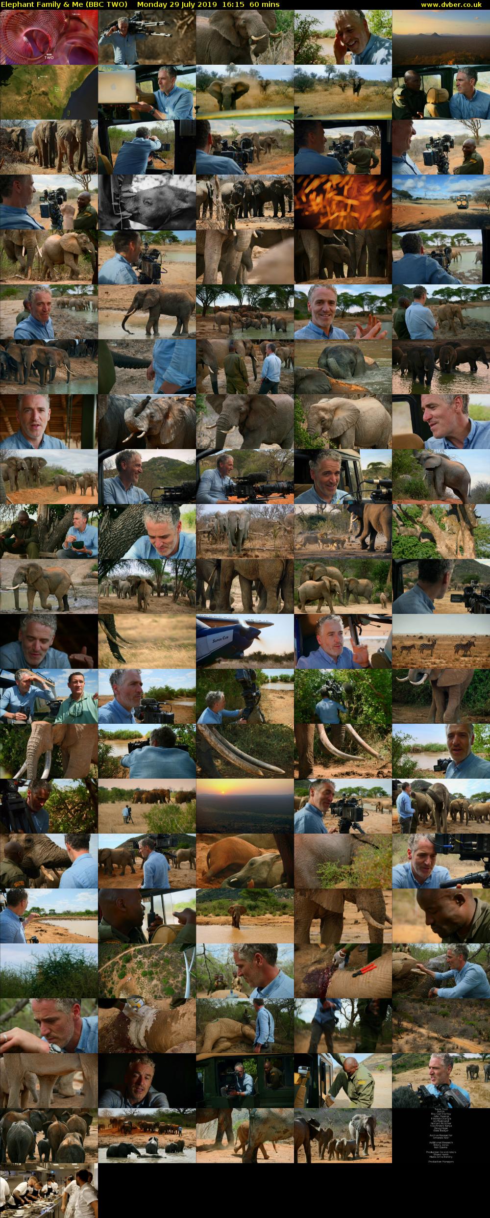 Elephant Family & Me (BBC TWO) Monday 29 July 2019 16:15 - 17:15