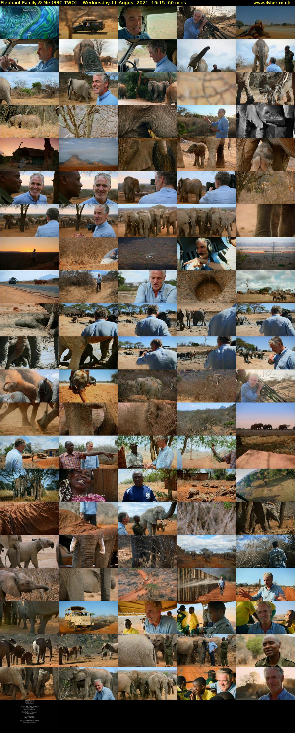 Elephant Family & Me (BBC TWO) Wednesday 11 August 2021 16:15 - 17:15