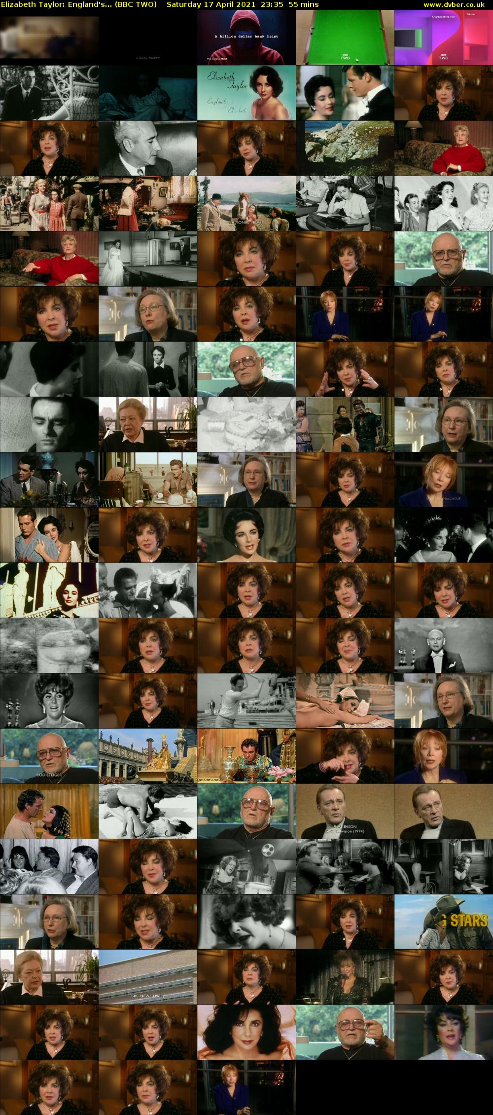 Elizabeth Taylor: England's... (BBC TWO) Saturday 17 April 2021 23:35 - 00:30