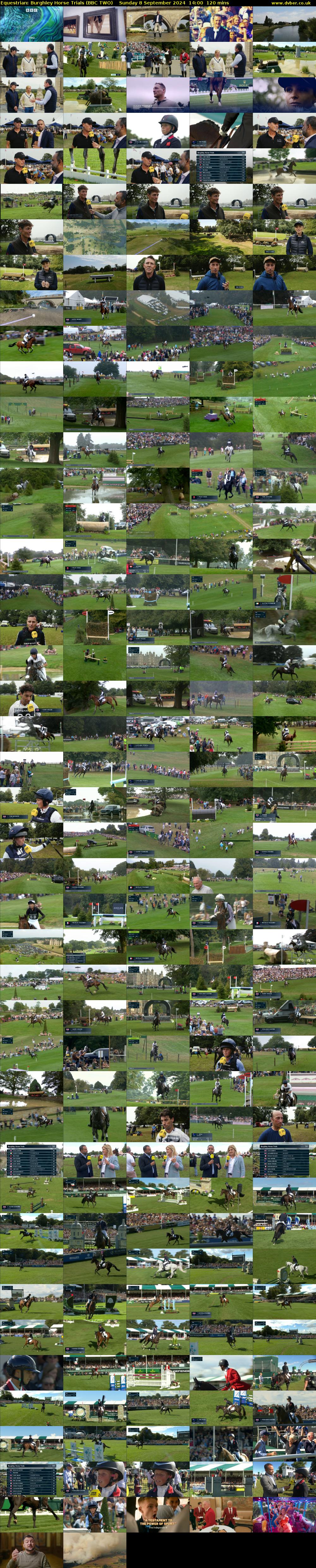 Equestrian: Burghley Horse Trials (BBC TWO) Sunday 8 September 2024 14:00 - 16:00