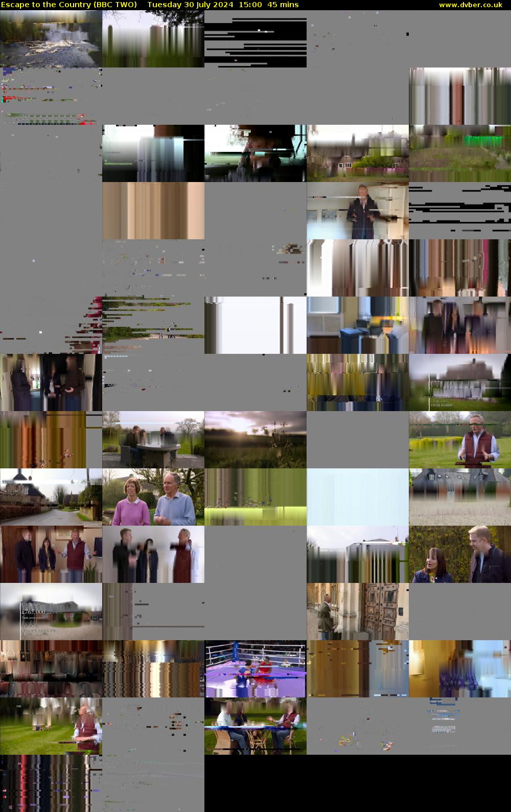 Escape to the Country (BBC TWO) Tuesday 30 July 2024 15:00 - 15:45