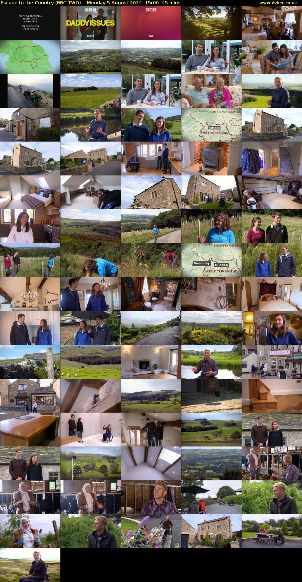 Escape to the Country (BBC TWO) Monday 5 August 2024 15:00 - 15:45
