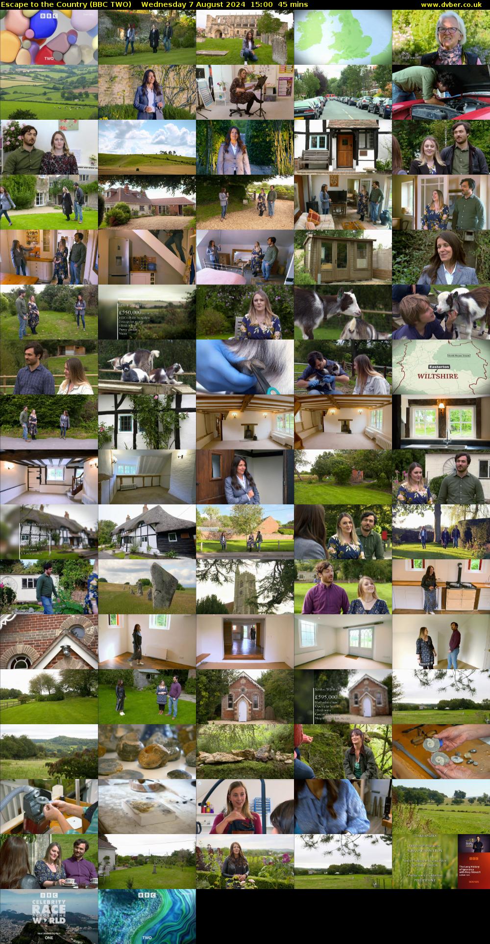 Escape to the Country (BBC TWO) Wednesday 7 August 2024 15:00 - 15:45