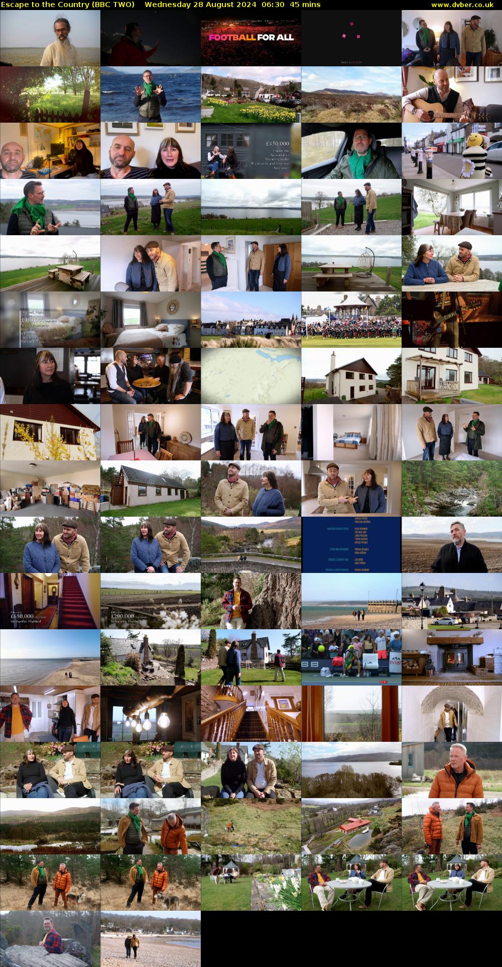 Escape to the Country (BBC TWO) Wednesday 28 August 2024 06:30 - 07:15