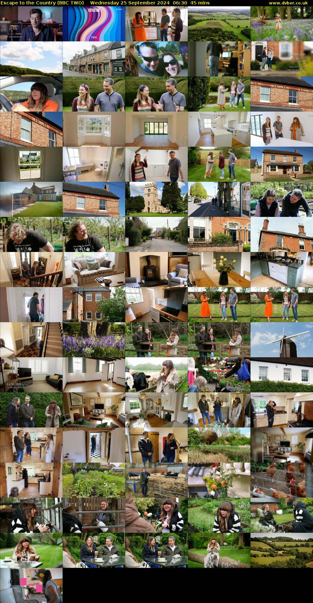 Escape to the Country (BBC TWO) Wednesday 25 September 2024 06:30 - 07:15