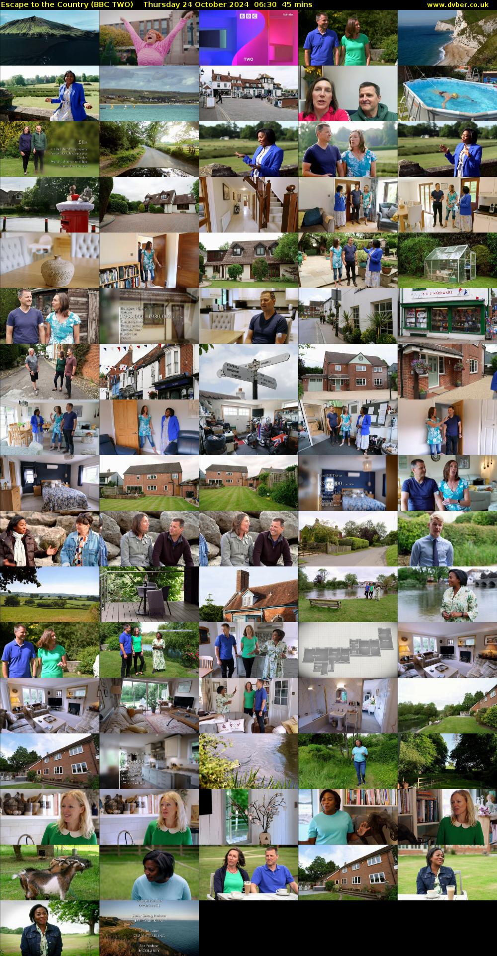 Escape to the Country (BBC TWO) Thursday 24 October 2024 06:30 - 07:15