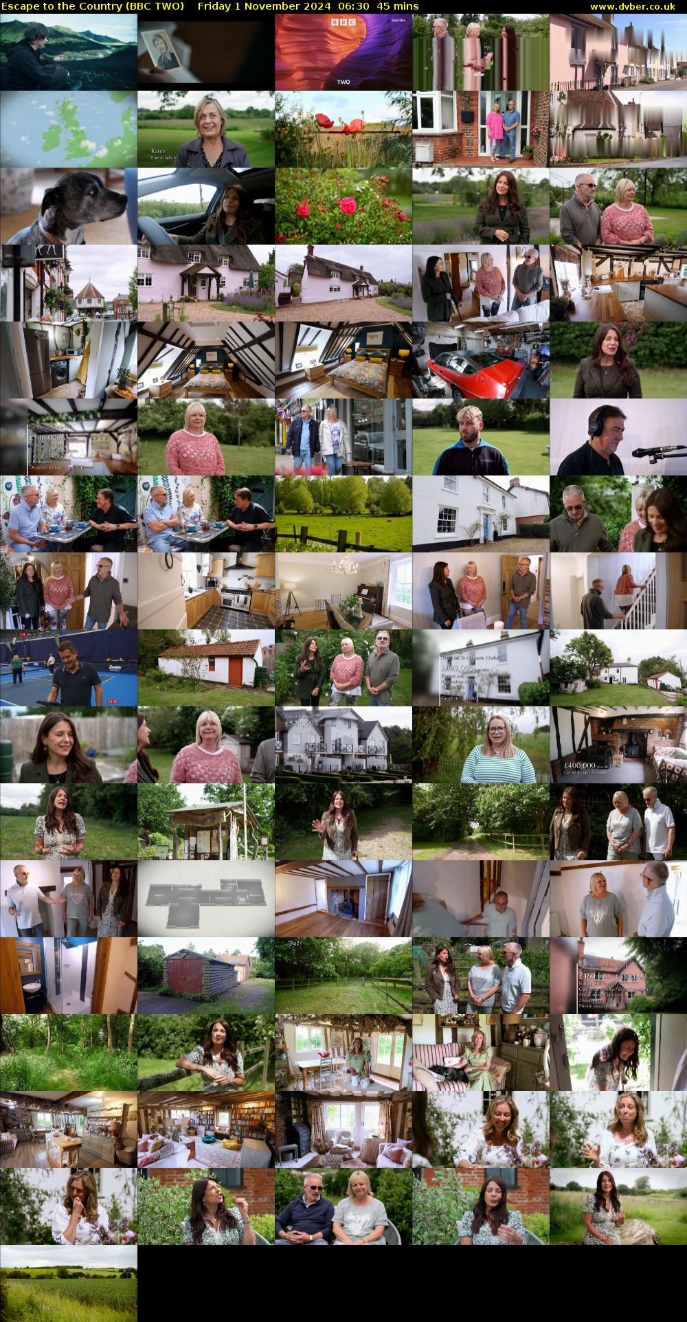 Escape to the Country (BBC TWO) Friday 1 November 2024 06:30 - 07:15