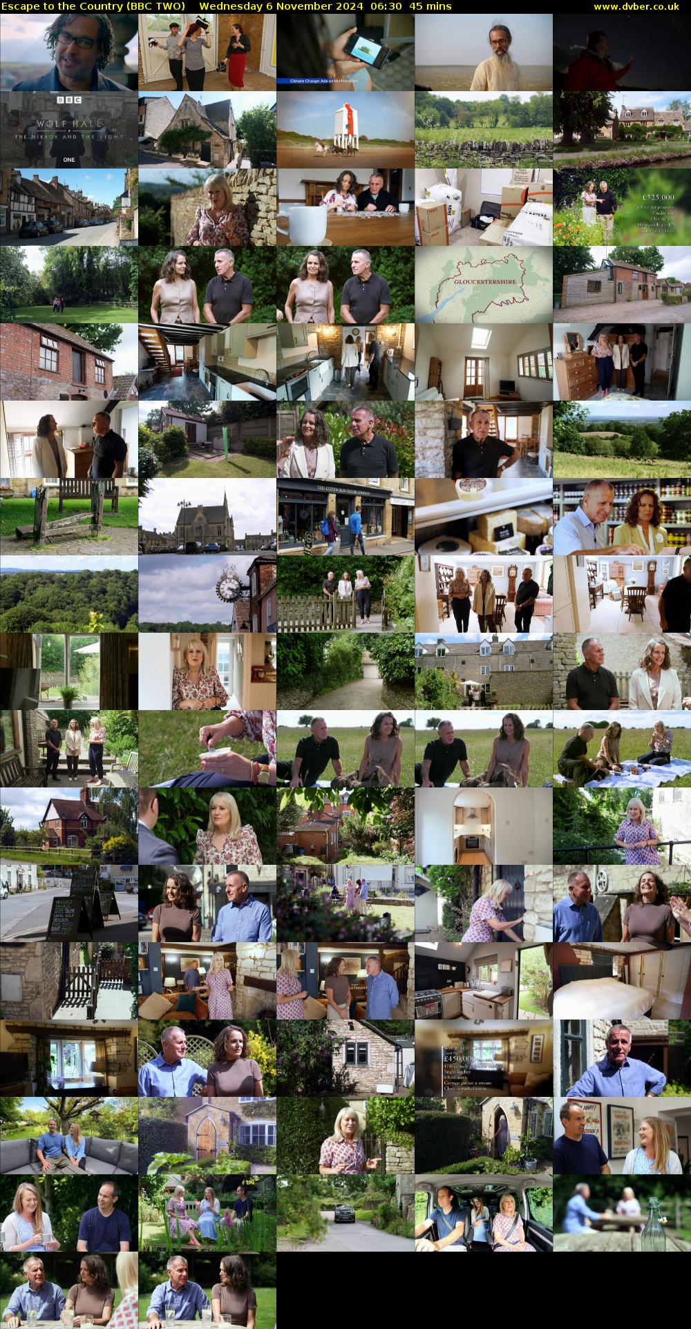 Escape to the Country (BBC TWO) Wednesday 6 November 2024 06:30 - 07:15