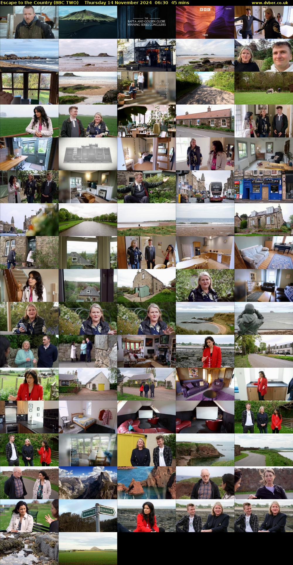 Escape to the Country (BBC TWO) Thursday 14 November 2024 06:30 - 07:15