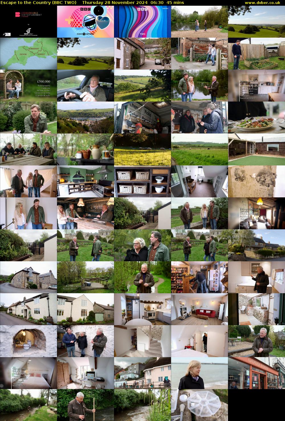 Escape to the Country (BBC TWO) Thursday 28 November 2024 06:30 - 07:15