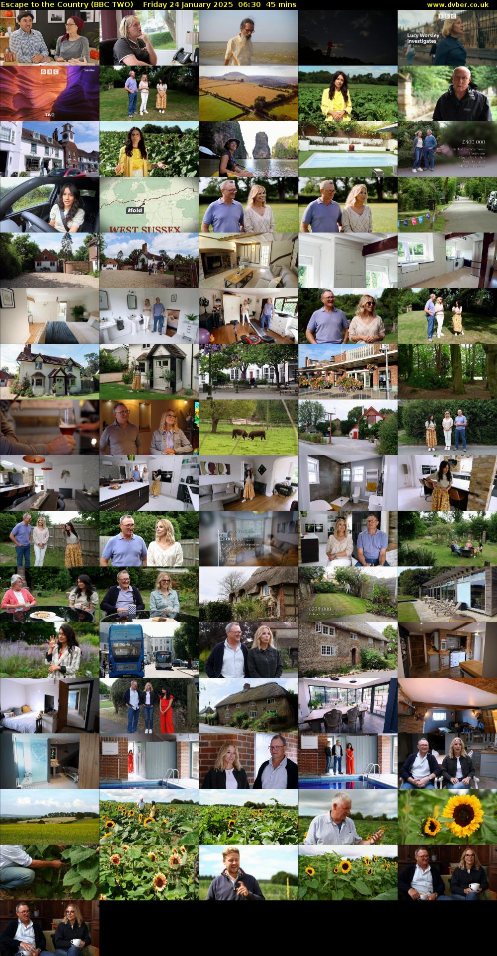 Escape to the Country (BBC TWO) Friday 24 January 2025 06:30 - 07:15