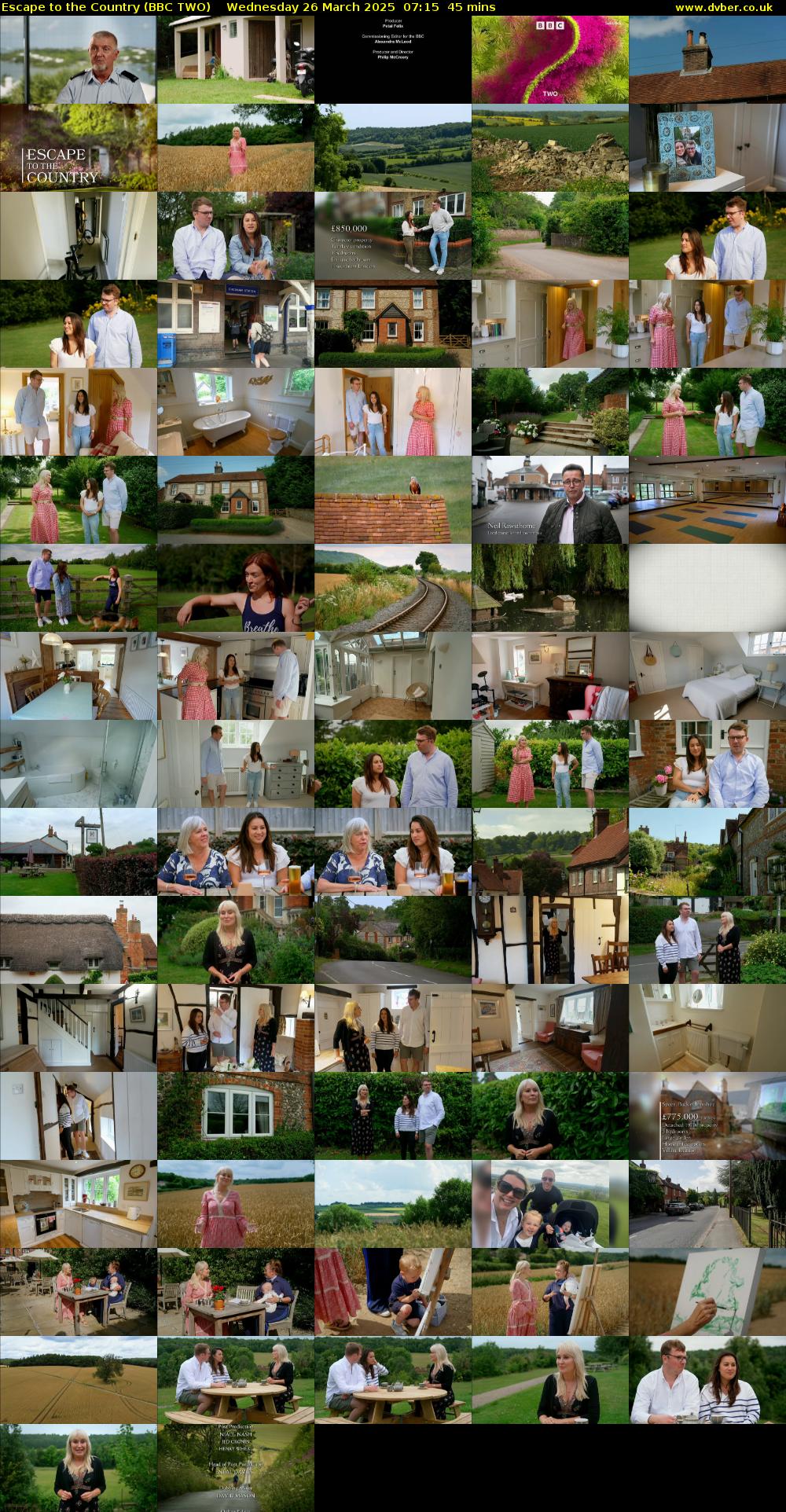 Escape to the Country (BBC TWO) Wednesday 26 March 2025 07:15 - 08:00