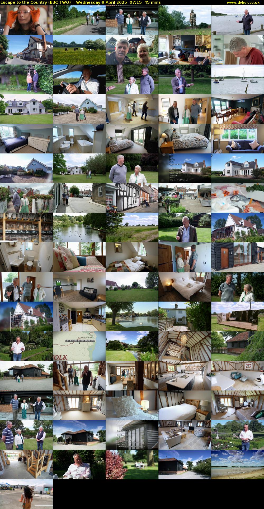 Escape to the Country (BBC TWO) Wednesday 9 April 2025 07:15 - 08:00