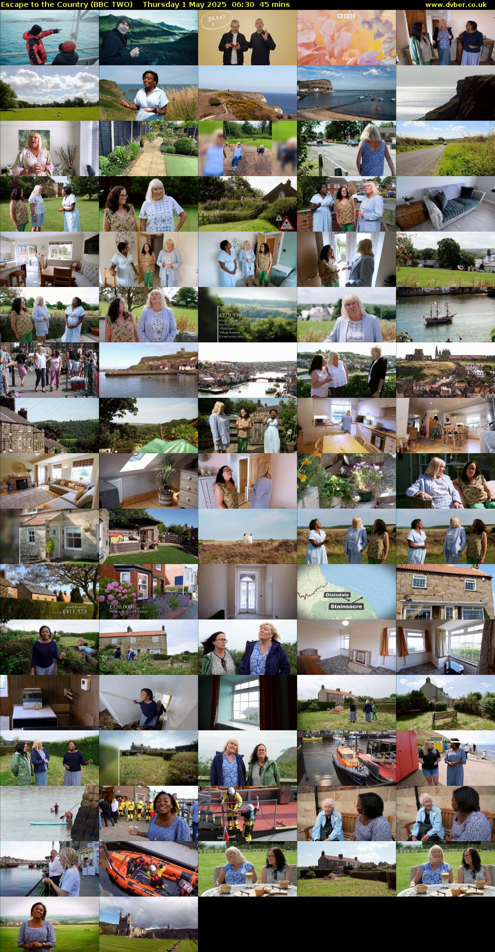 Escape to the Country (BBC TWO) Thursday 1 May 2025 06:30 - 07:15