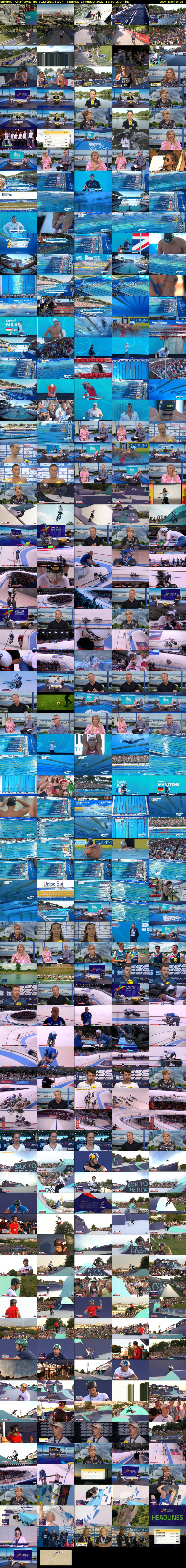 European Championships 2022 (BBC TWO) Saturday 13 August 2022 16:30 - 21:00
