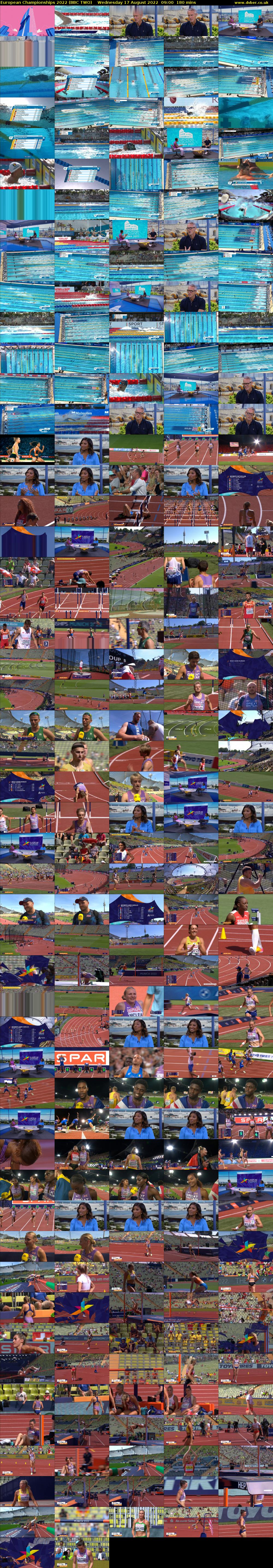 European Championships 2022 (BBC TWO) Wednesday 17 August 2022 09:00 - 12:00