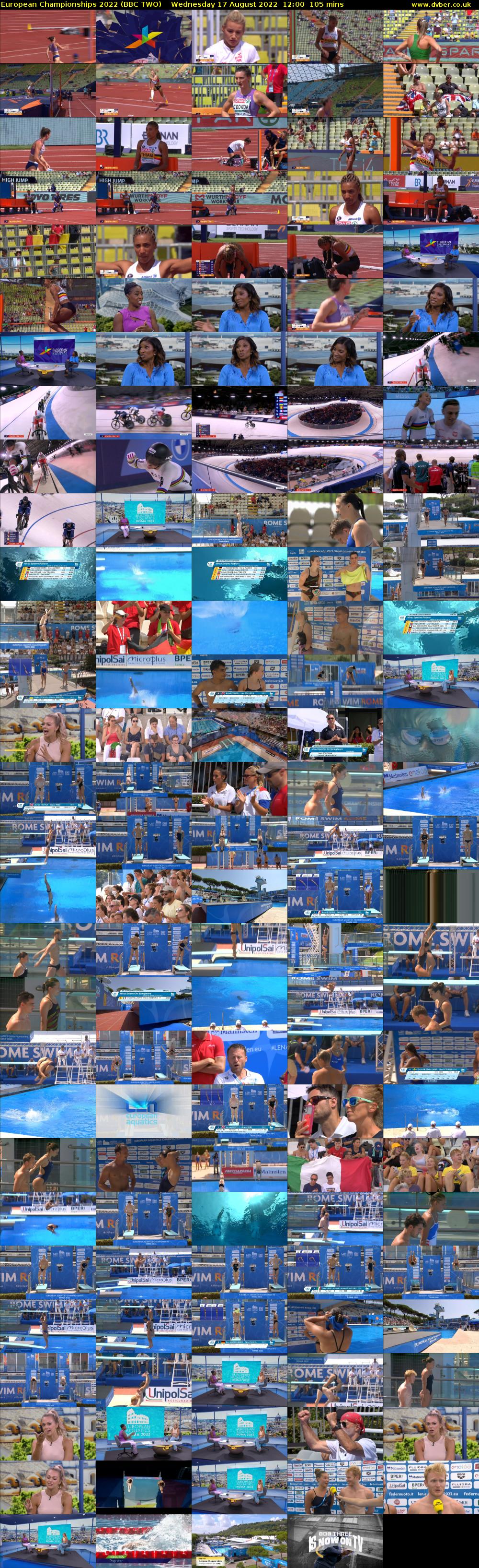 European Championships 2022 (BBC TWO) Wednesday 17 August 2022 12:00 - 13:45