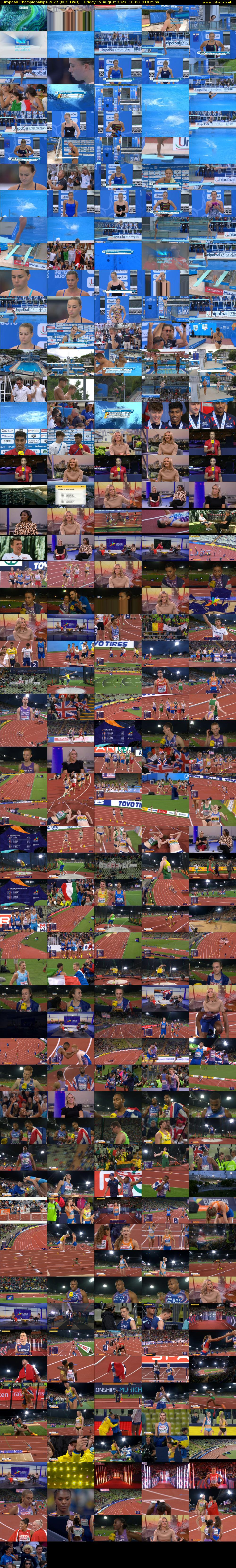 European Championships 2022 (BBC TWO) Friday 19 August 2022 18:00 - 21:30
