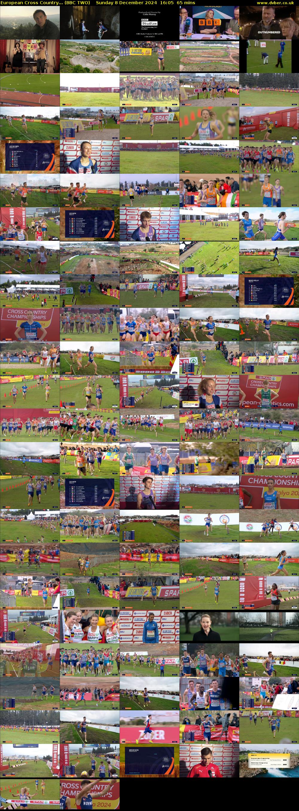 European Cross Country... (BBC TWO) Sunday 8 December 2024 16:05 - 17:10