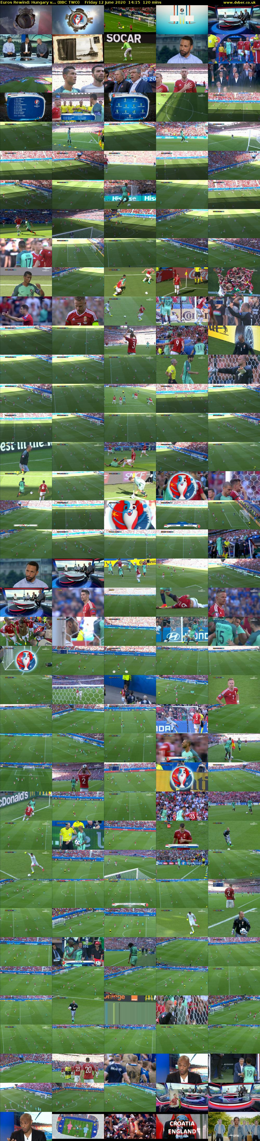 Euros Rewind: Hungary v... (BBC TWO) Friday 12 June 2020 14:15 - 16:15