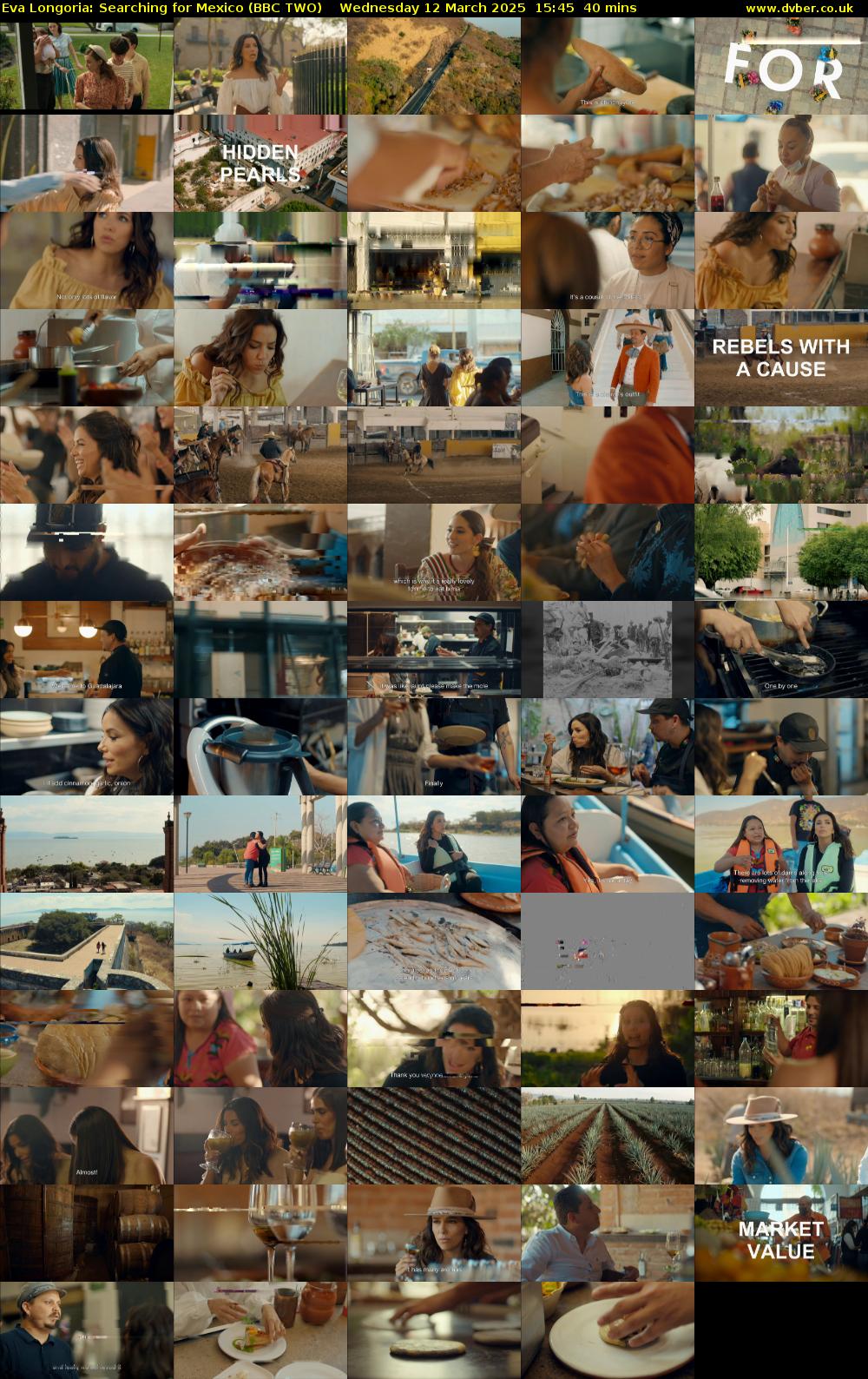 Eva Longoria: Searching for Mexico (BBC TWO) Wednesday 12 March 2025 15:45 - 16:25