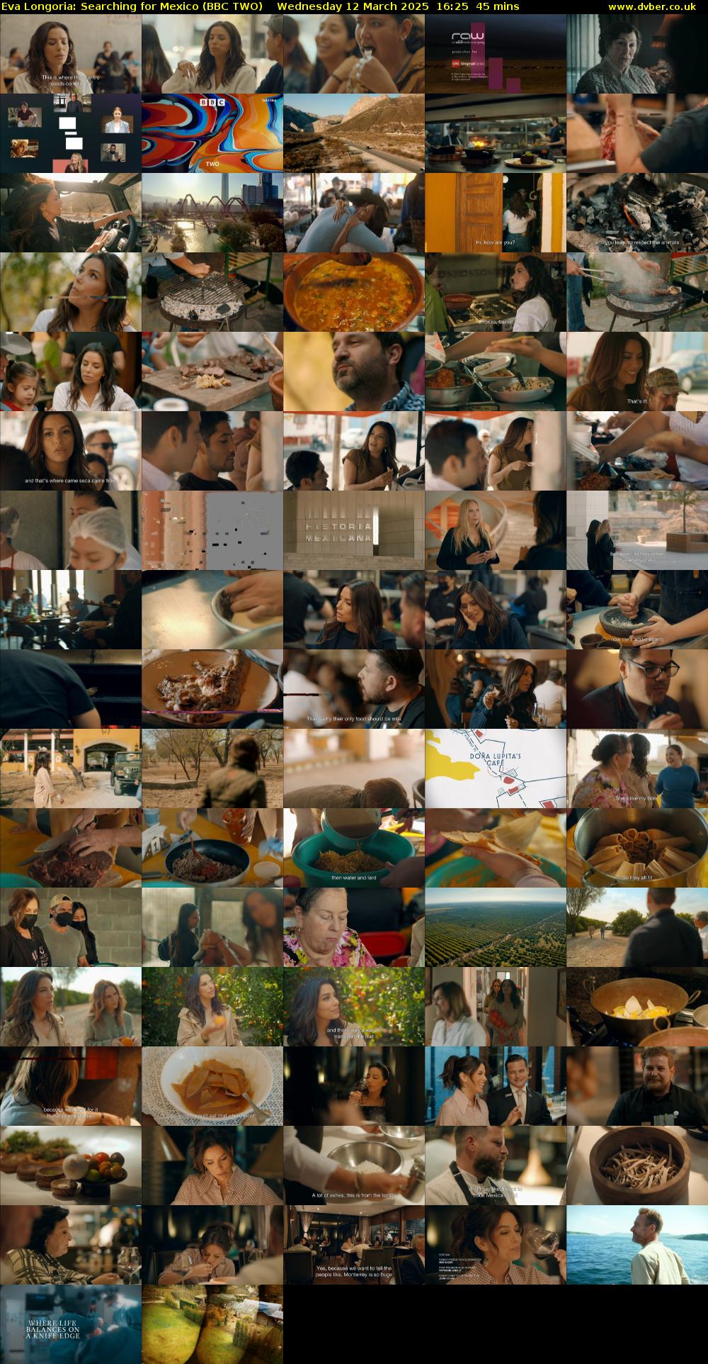 Eva Longoria: Searching for Mexico (BBC TWO) Wednesday 12 March 2025 16:25 - 17:10