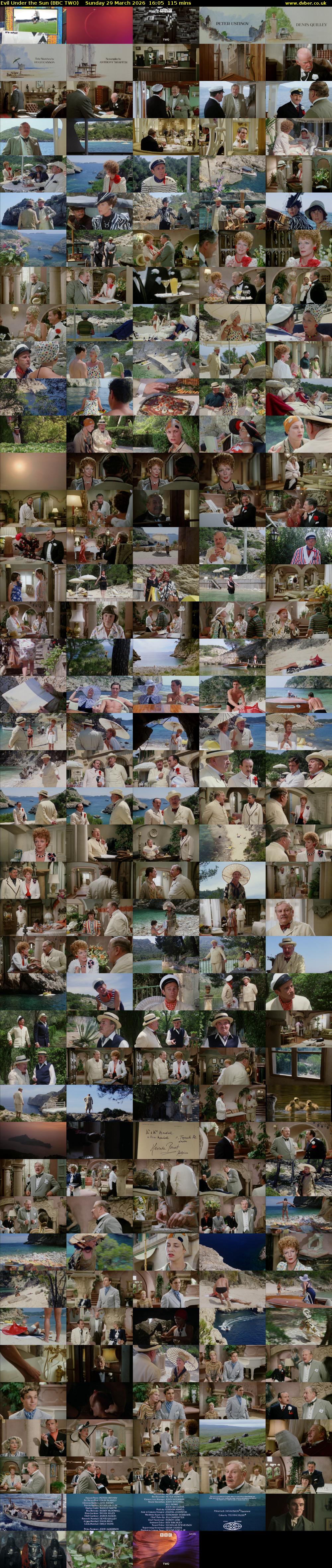 Evil under the Sun (BBC TWO) Sunday 29 March 2026 16:05 - 18:00