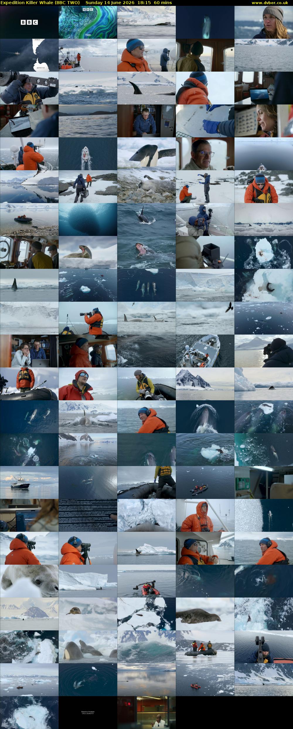 Expedition Killer Whale (BBC TWO) Sunday 14 June 2026 18:15 - 19:15