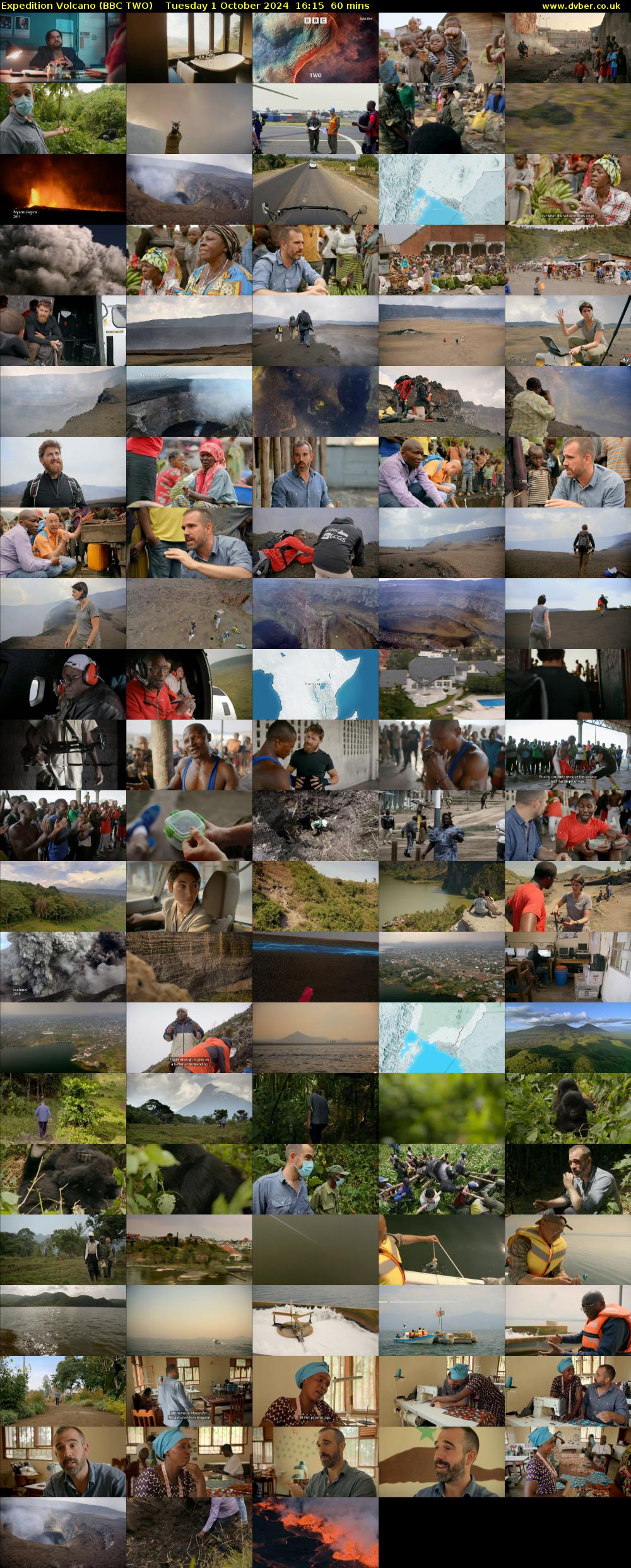 Expedition Volcano (BBC TWO) Tuesday 1 October 2024 16:15 - 17:15