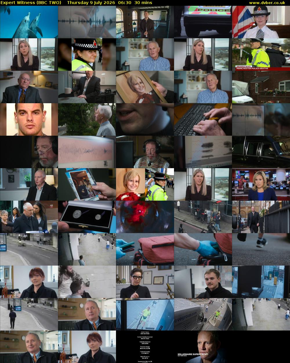 Expert Witness (BBC TWO) Thursday 9 July 2026 06:30 - 07:00