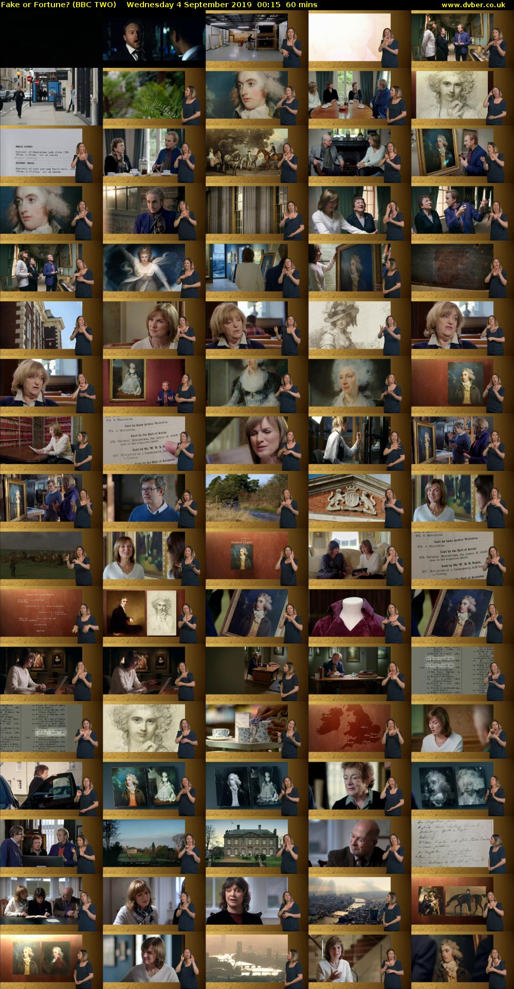 Fake or Fortune? (BBC TWO) Wednesday 4 September 2019 00:15 - 01:15