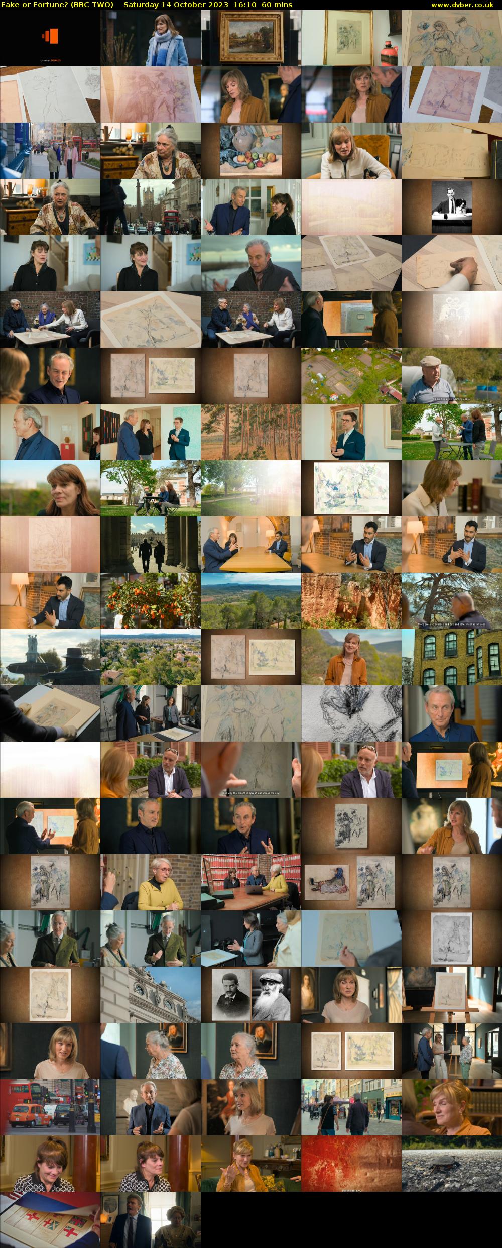 Fake or Fortune? (BBC TWO) Saturday 14 October 2023 16:10 - 17:10