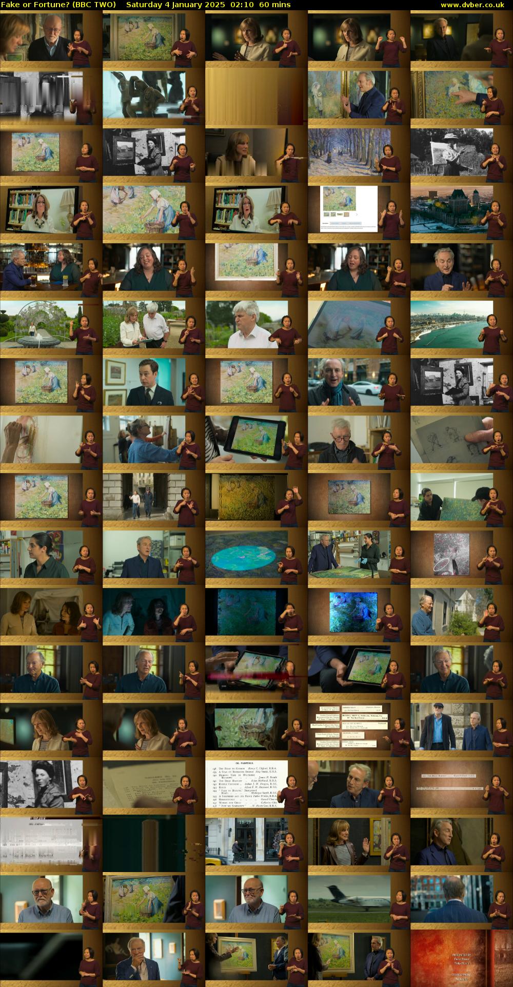 Fake or Fortune? (BBC TWO) Saturday 4 January 2025 02:10 - 03:10