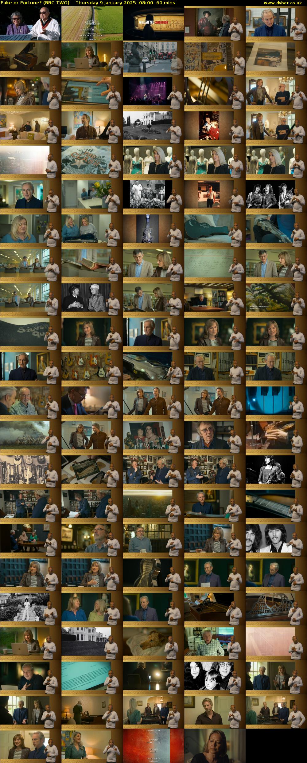 Fake or Fortune? (BBC TWO) Thursday 9 January 2025 08:00 - 09:00
