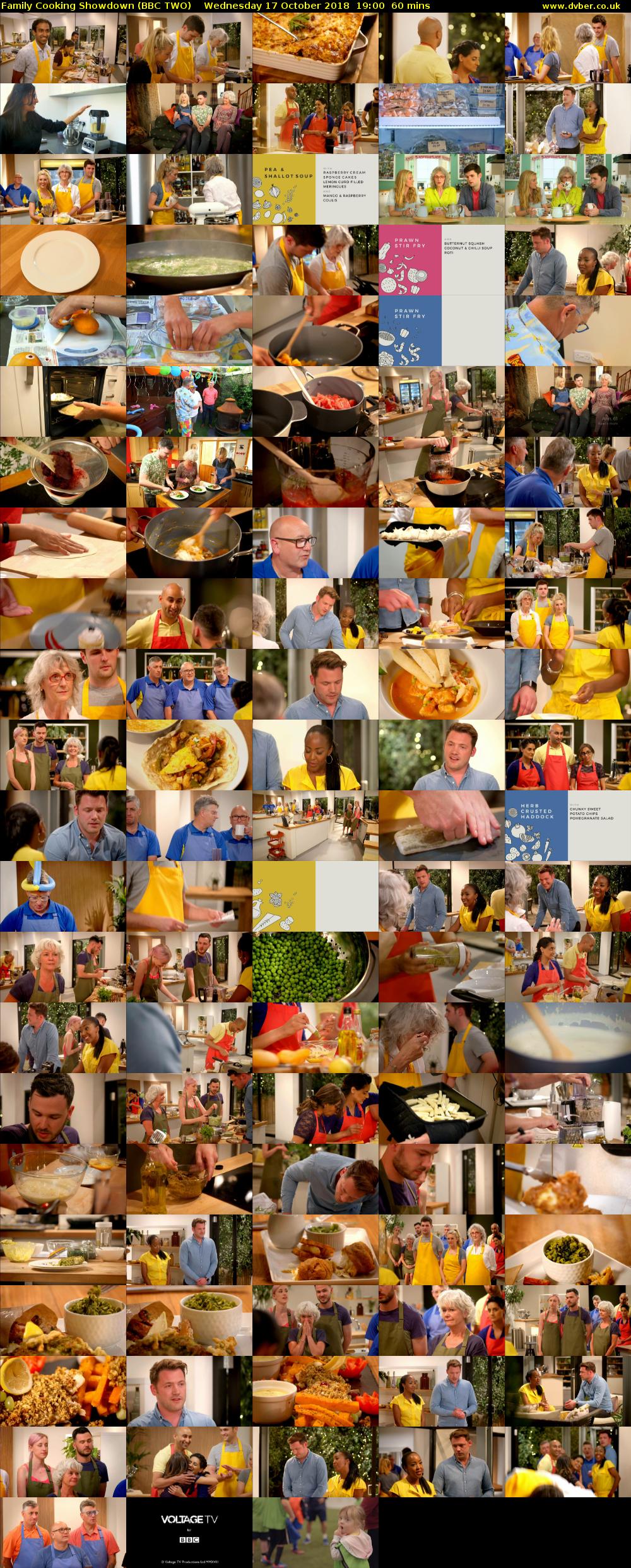 Family Cooking Showdown (BBC TWO) Wednesday 17 October 2018 19:00 - 20:00