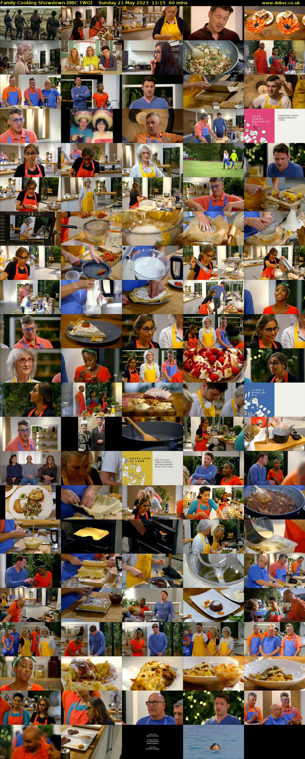 Family Cooking Showdown (BBC TWO) Sunday 21 May 2023 11:15 - 12:15