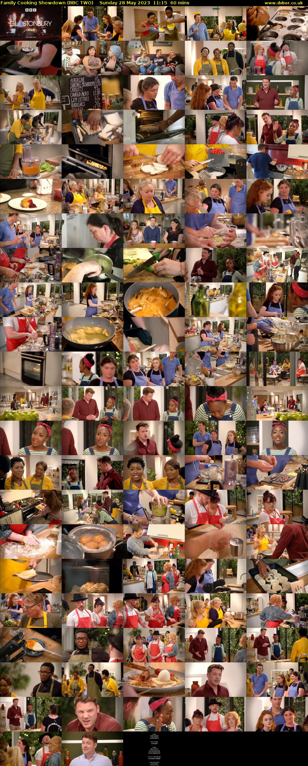 Family Cooking Showdown (BBC TWO) Sunday 28 May 2023 11:15 - 12:15