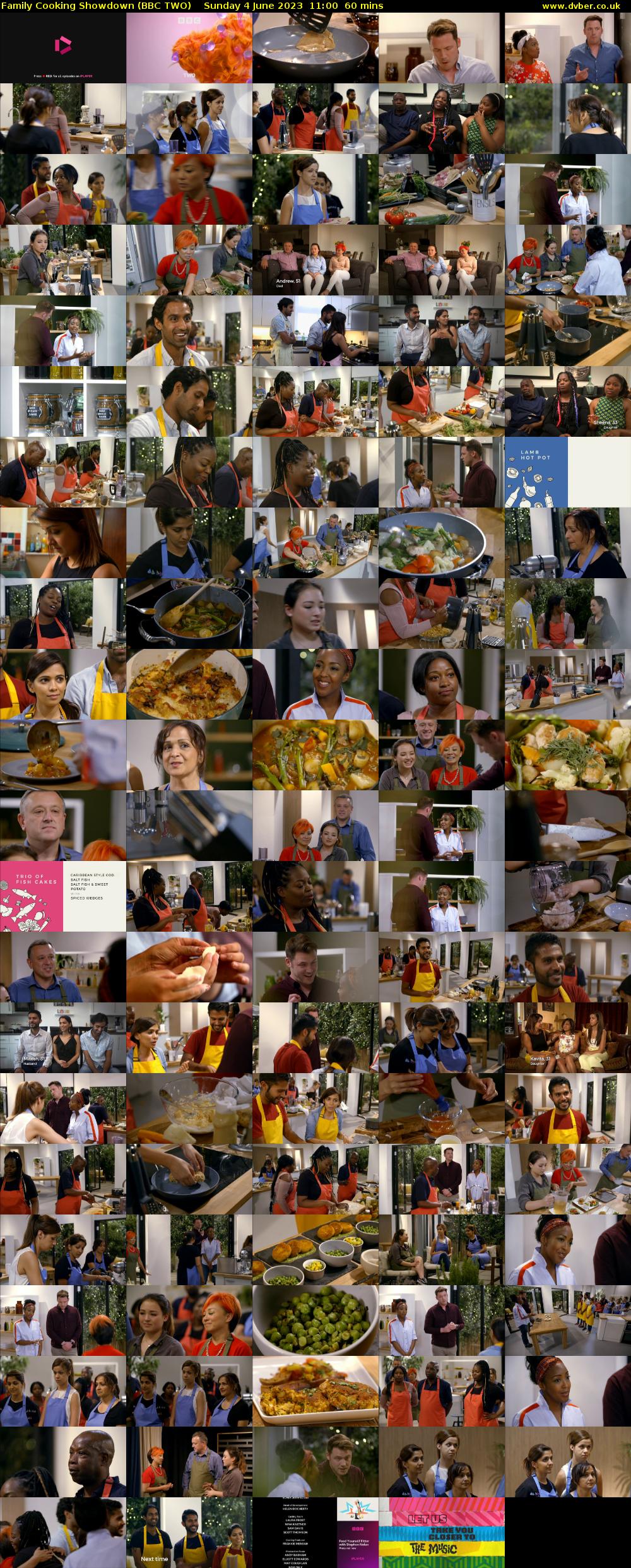 Family Cooking Showdown (BBC TWO) Sunday 4 June 2023 11:00 - 12:00