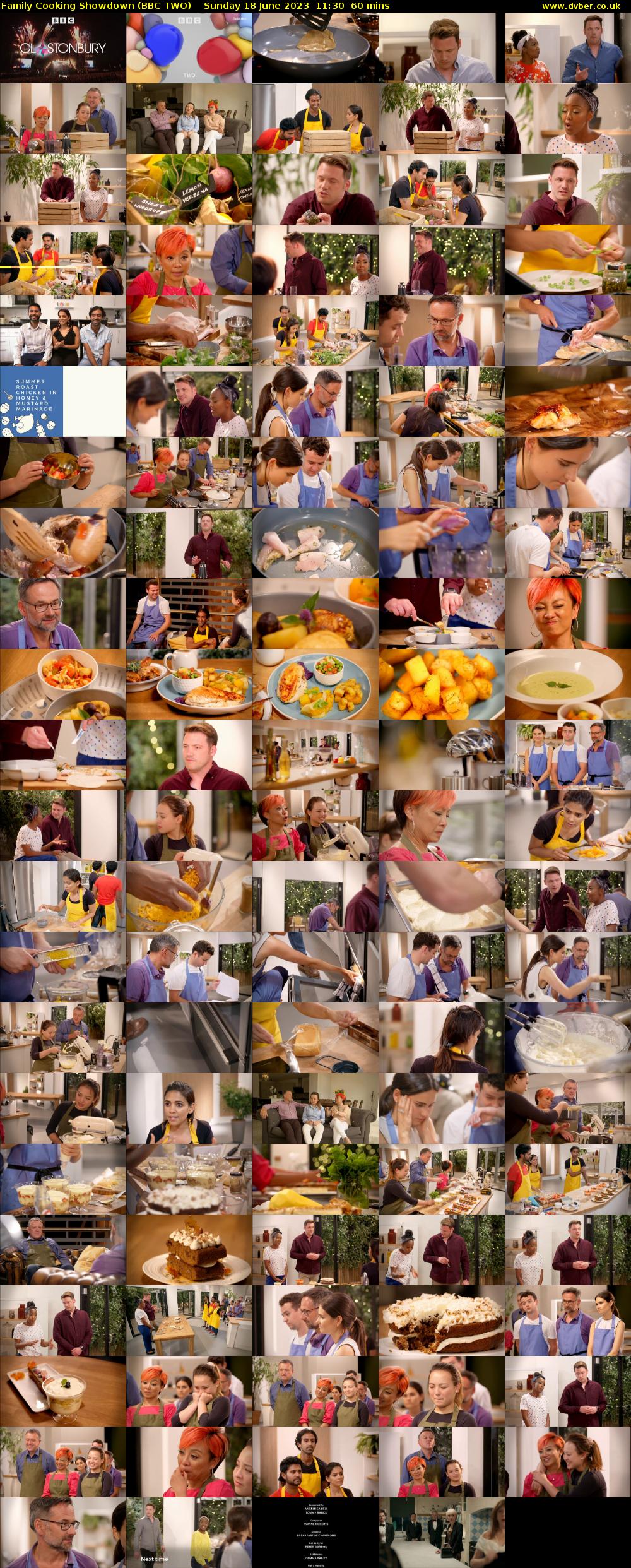 Family Cooking Showdown (BBC TWO) Sunday 18 June 2023 11:30 - 12:30