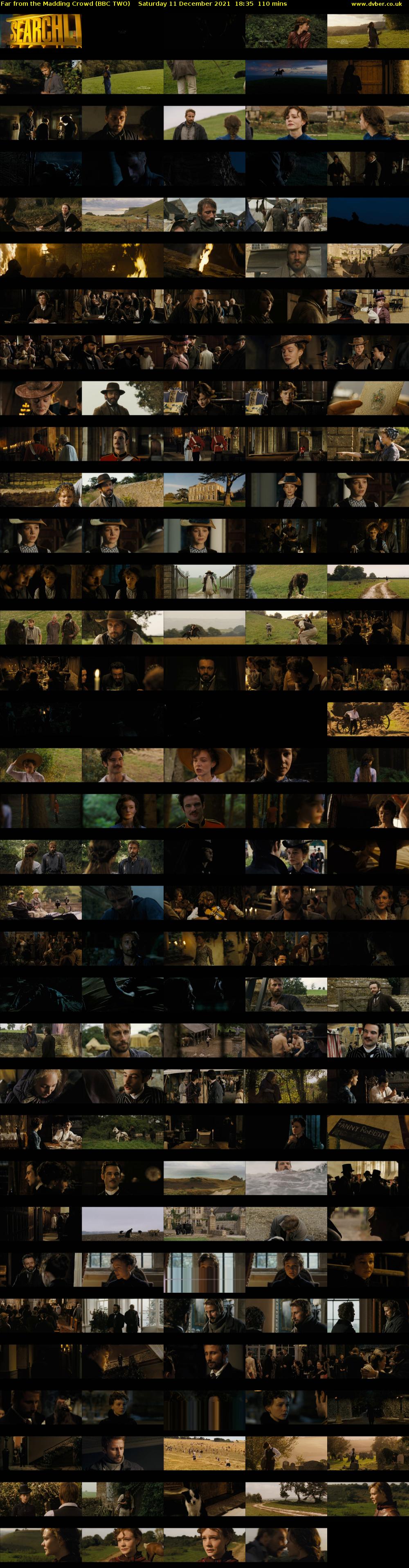 Far from the Madding Crowd (BBC TWO) Saturday 11 December 2021 18:35 - 20:25